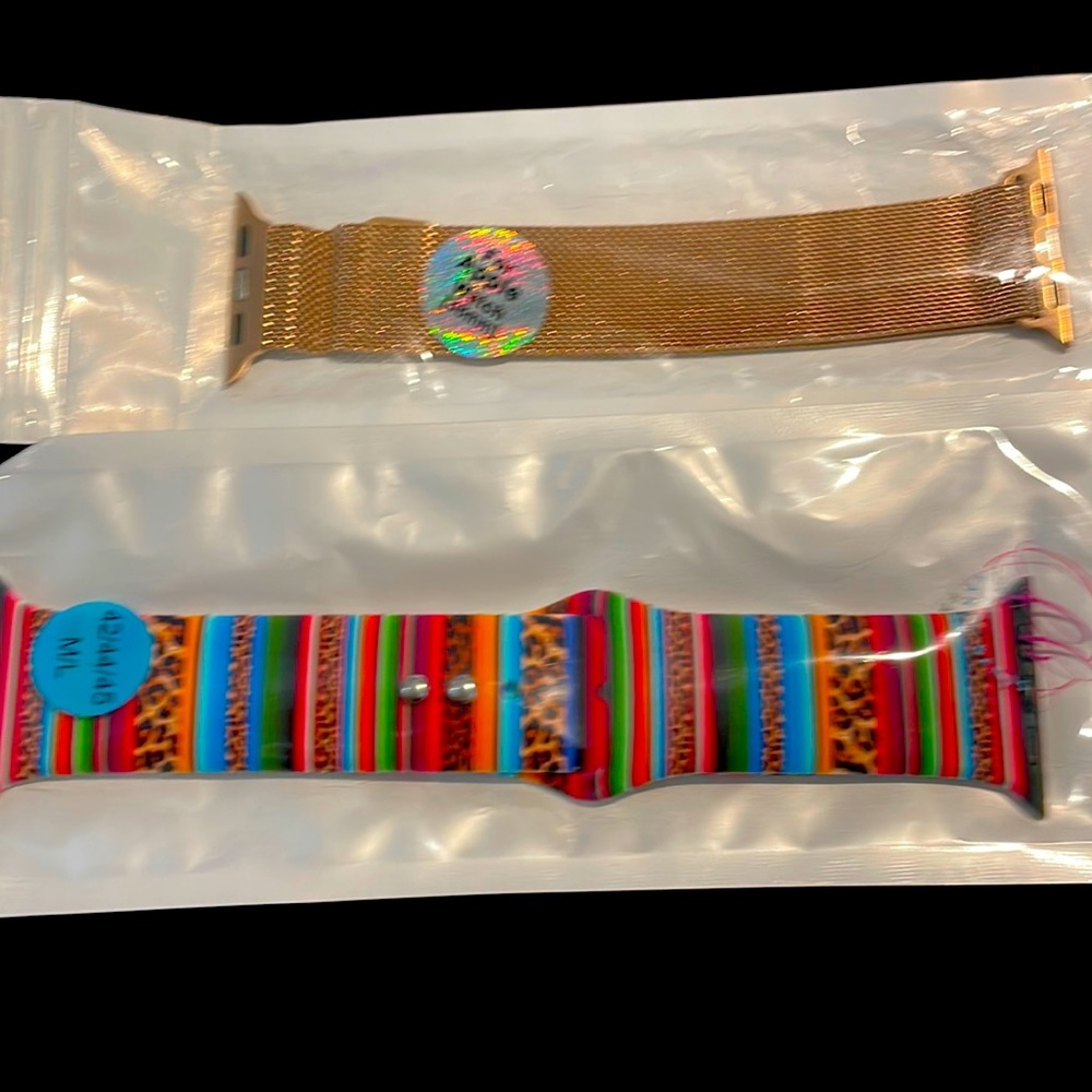 Brand new Apple Watch bands.